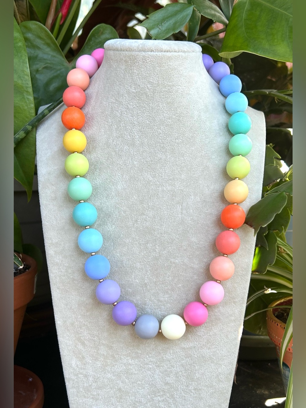 Rainbow necklace